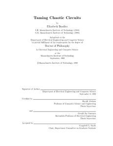 Taming Chaotic Circuits