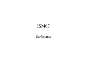ISM07 Surfactants 1