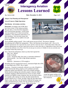 Lessons Learned Interagency Aviation Date: December 11, 2012