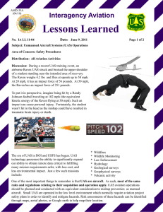 L d Lessons Learned Interagency Aviation