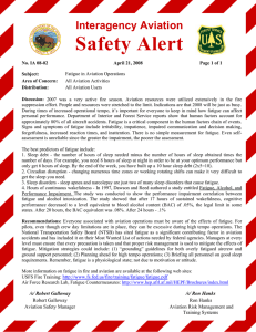 Safety Alert Interagency Aviation