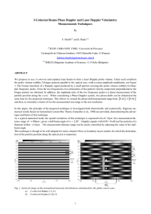 3-Coherent Beams Phase Doppler and Laser Doppler Velocimetry Measurements Technique s
