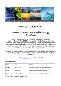 DISCUSSION FORUM  Renewable and Sustainable Energy
