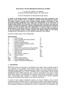 Solar-Driven Thermal Management Research at UKZN