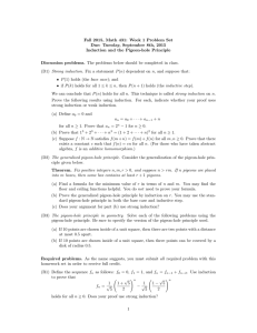 Fall 2015, Math 431: Week 1 Problem Set