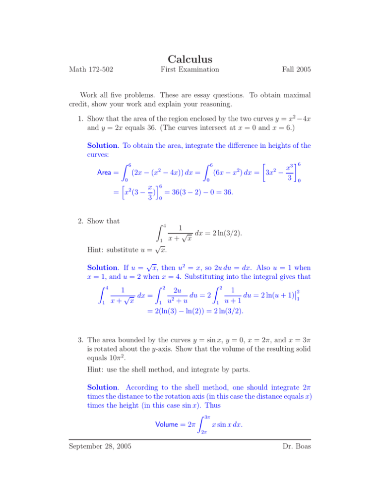 research paper about calculus pdf