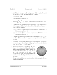 Math 410 Examination 2 October 31, 2000 R