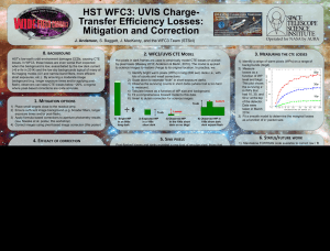 HST WFC3: UVIS Charge- Transfer Efficiency Losses: Mitigation and Correction SPACE