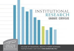 INSTITUTIONAL COURSES PROGRAM OUTCOMES