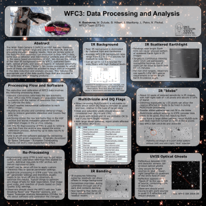 WFC3: Data Processing and Analysis Abstract IR Scattered Earthlight H. Bushouse,