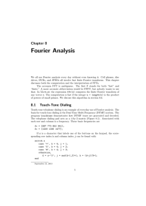 Fourier Analysis Chapter 8