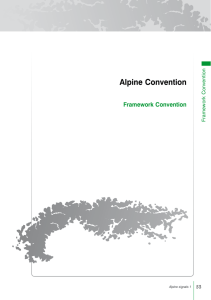 Alpine Convention Framework Convention 53 Convention