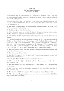 Math 415 HW #9 Hints/Solutions November 16, 2004