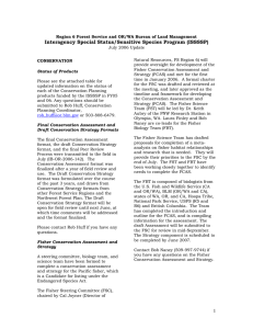 Interagency Special Status/Sensitive Species Program (ISSSSP)