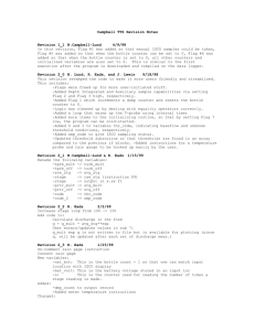 Campbell TTS Revision Notes  Revision 1_1  N.Campbell-Lund 4/9/98