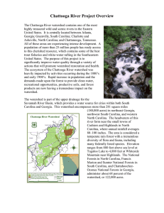 Chattooga River Project Overview