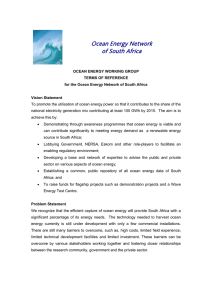 Ocean Energy Network of South Africa