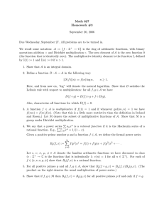 Math 627 Homework #3 September 20, 2006