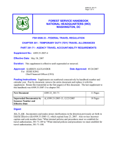 FOREST SERVICE HANDBOOK NATIONAL HEADQUARTERS (WO) WASHINGTON, DC