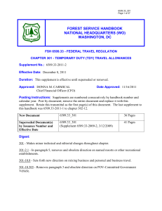 FOREST SERVICE HANDBOOK NATIONAL HEADQUARTERS (WO) WASHINGTON, DC