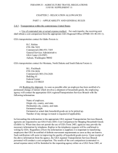 FSH 6509.33 - AGRICULTURE TRAVEL REGULATIONS 11/83 R1 SUPPLEMENT 11