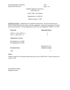 R2 SUPPLEMENT 1900-94-1 1930 EFFECTIVE 03/07/94 Page 1 of 3