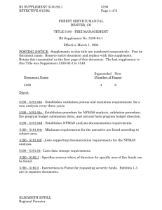 R2 SUPPLEMENT 5100-92-1 5190 EFFECTIVE 6/15/92 Page 1 of 9