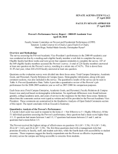 SENATE AGENDA ITEM VI.A.2. 27 April 2010  FACULTY SENATE APPROVED