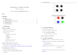 Introduction to Machine Learning Contents Varun Chandola &lt;&gt;