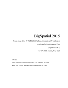 BigSpatial 2015