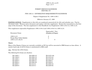 1309.14_18.1_ex.01 Page 1 of 17 FOREST SERVICE HANDBOOK DENVER, CO