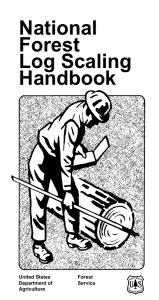 National Forest Log Scaling Handbook
