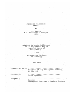 HOUSING Jill  Hamberg B.A.  University  of  Michigan (1964)