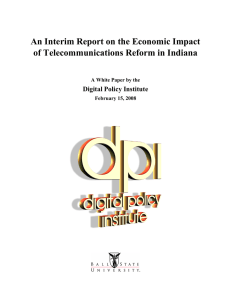 An Interim Report on the Economic Impact  Digital Policy Institute