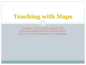 Teaching with Maps