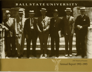 ~}~ Annual Report 1992-1993 1937 Board of Trustees