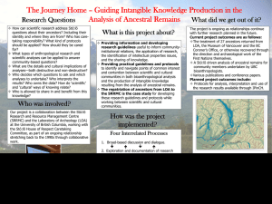 The Journey Home – Guiding Intangible Knowledge Production in the