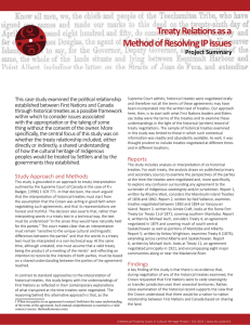 This case study examined the political relationship