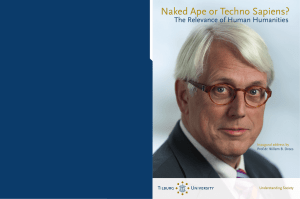 Naked Ape or Techno Sapiens?  The Relevance of Human Humanities