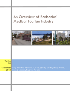 An Overview of Barbados’ Medical Tourism Industry Version