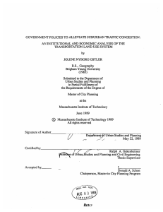 GOVERNMENT AN TRANSPORTATION-LAND  USE by