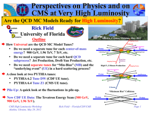 Perspectives on Physics and on CMS at Very High Luminosity ?