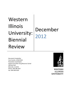 Western Illinois December University: