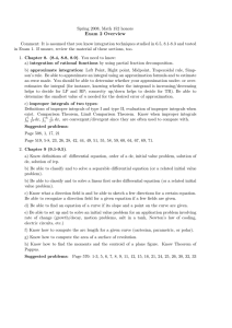 Exam 2 Overview