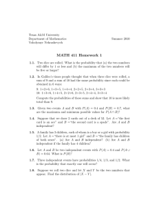 MATH 411 Homework 1