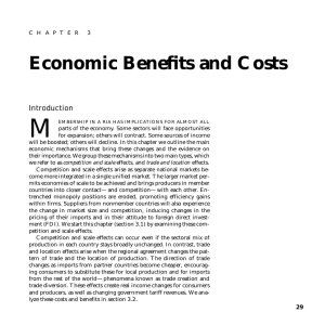 M Economic Benefits and Costs Introduction