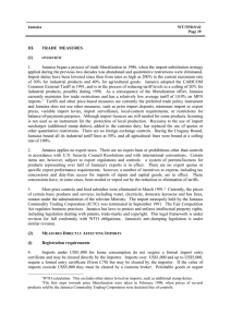 III. TRADE  MEASURES (1)