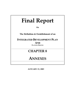 Final Report A  NNEXES
