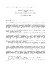 DIAGONAL ARGUMENTS AND CARTESIAN CLOSED CATEGORIES Author Commentary