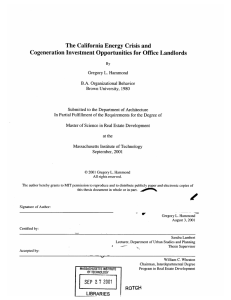 The  California Energy  Crisis and